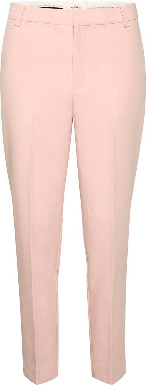 Part Two Urbanapw PA Urbanapw Kvinde Pale Blush Bukser Med Lige Ben Classic Fit Str 40 - hos Magasin