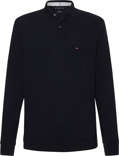 Tommy Hilfiger 1985 Regular LS Polo Mand Desert Sky Langærmede Poloer Str S - hos Magasin