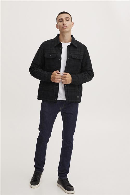 Casual Friday Cfortiz Wool mix Jacket Mand Dark Navy Overgangsjakker Regular Fit Str XL - hos Magasin