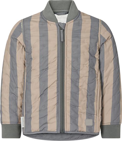 MarMar Copenhagen Orry Jacket Str 1Y/80 - Alpaca Stripe Termojakker hos Magasin