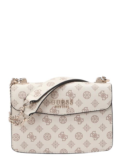 Se GUESS Skuldertaske 'EVELUNE'  beige / creme ved About You