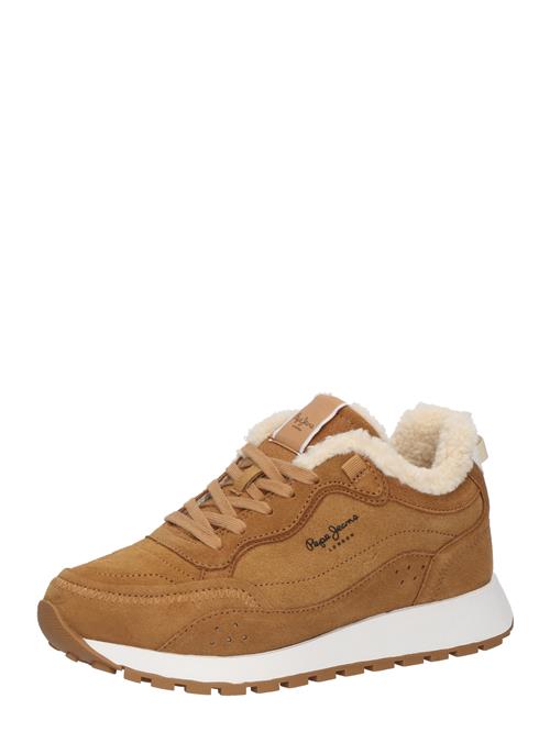 Pepe Jeans Sneaker low 'DEAN BLOCK'  creme / camel / hvid