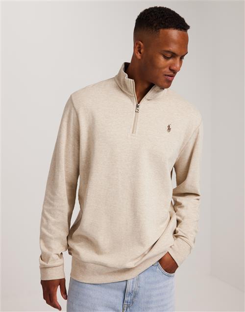 Polo Ralph Lauren LSHZM1-Long Sleeve-Knit Half zip Beige