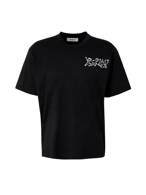 REPLAY Bluser & t-shirts  blodrød / sort / offwhite