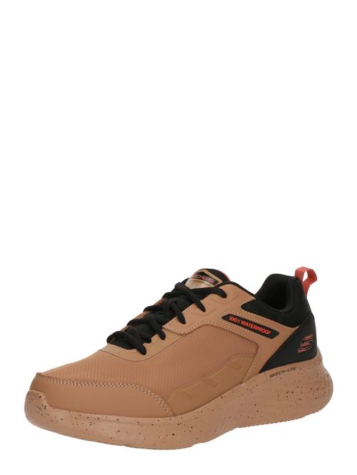 SKECHERS Sneaker low 'SKECH-LITE PRO - ANKKOR'  lysebrun / mørkeorange / sort