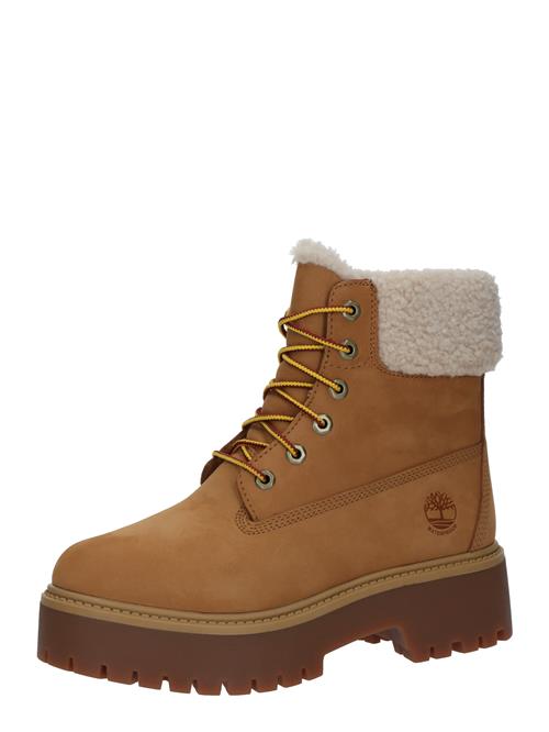 Se TIMBERLAND Snørestøvletter  lysebeige / karamel ved About You