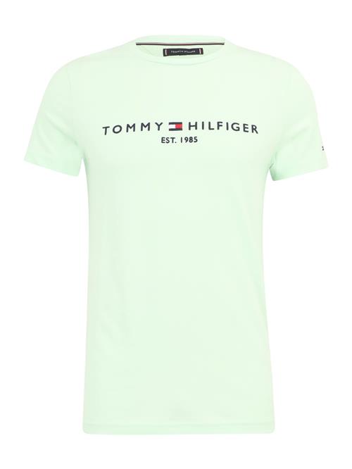 Se TOMMY HILFIGER Bluser & t-shirts  navy / mint / lys rød / hvid ved About You