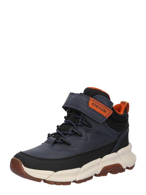 GEOX Støvler 'FLEXYPER PLUS'  navy / orange / sort