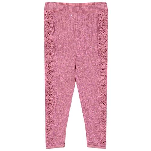 Konges Sløjd Cabby Knit Pants - Powder Pink | Lyserød | 5-6 years