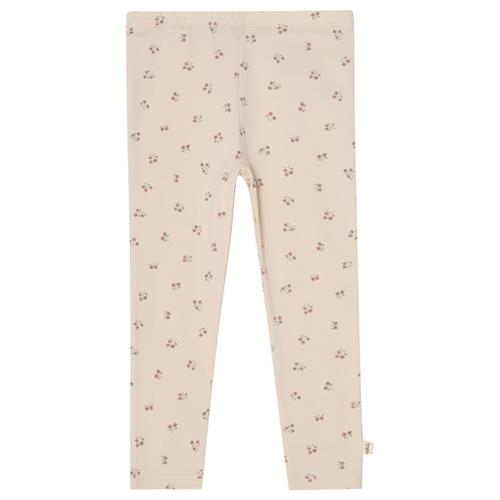 Buddy & Hope Kalle Floral Pattern Leggings | Hvid | 74/80 cm