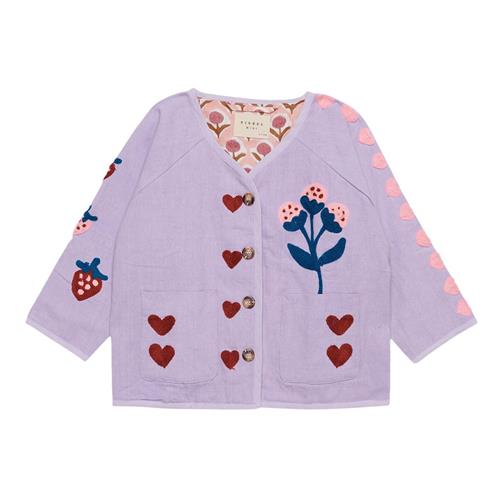 Sissel Edelbo Vega Mini Jacket Grape Purple | Lilla | 5-6 years