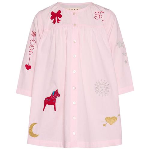 Sissel Edelbo Christmas Mini Dress Cherry Blossom | Lyserød | 7-8 years