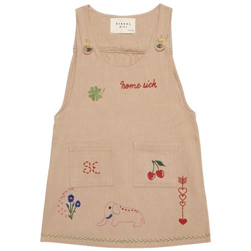 Sissel Edelbo Magda Mini Dress Incence Brown | Brun | 7-8 years