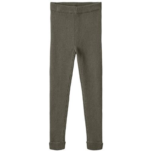 Fliink Benna Rib Leggings Beetle Green | Grønn | 5 years