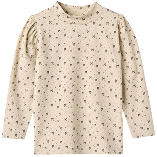 Fliink Kelly Printet Bluse Sandshell | Beige | 5 years