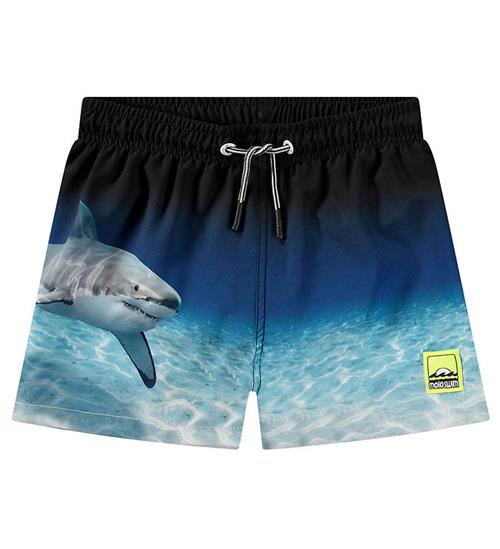 Molo Badeshorts - UV50+ - Niko - Faded Shark