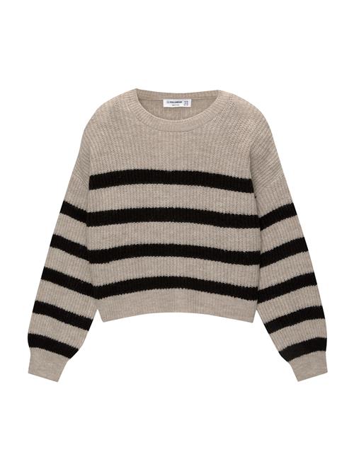 Se Pull&Bear Pullover  grå / sort ved About You