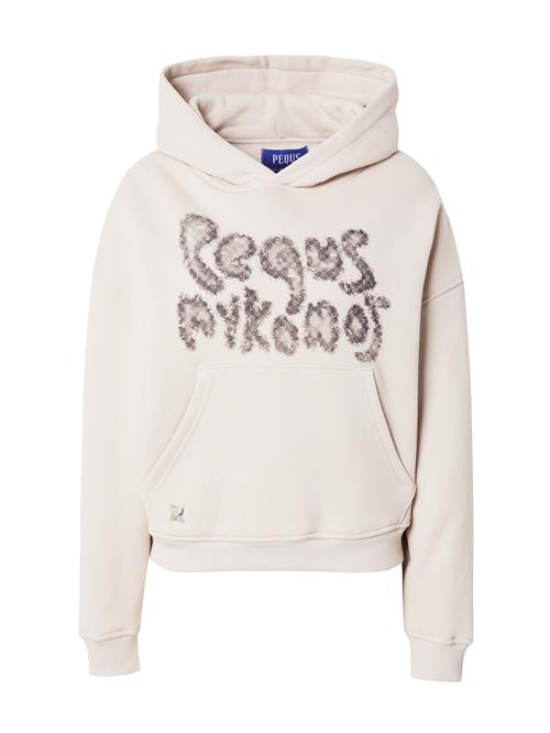 Pequs Sweatshirt  lysebeige / mudderfarvet