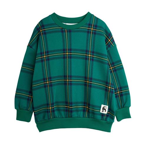 Mini Rodini Tjek Sweater i Green | Grønn | 92/98 cm