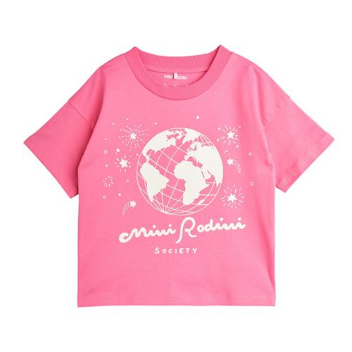 Mini Rodini Society T-Shirt Pink | Lyserød | 128/134 cm