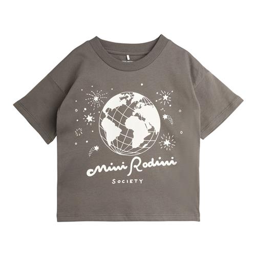 Mini Rodini Society T-Shirt Grey | Grå | 104/110 cm