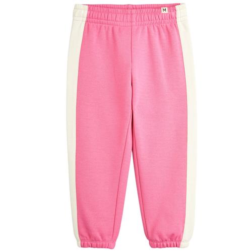 Mini Rodini Mini Rodini Society Panel Sweatpants Pink | Lyserød | 80/86 cm