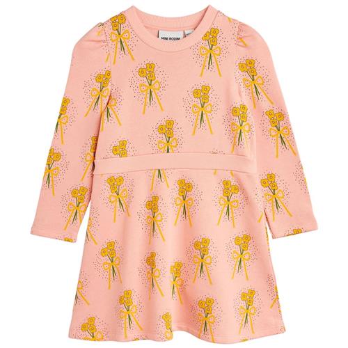 Mini Rodini Winter Flowers Aop Sweat Dress Pink | Lyserød | 128/134 cm