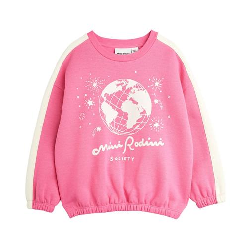 Mini Rodini Society Sweatshirt Pink | Lyserød | 104/110 cm