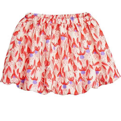 Mini Rodini Fuchsia Aop Woven Balloon Skirt Red |  | 104/110 cm