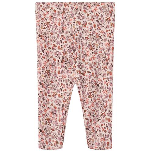 Wheat GOTS Jules Blomstrede Baby-leggings Pale Rose | Lyserød | 62 cm