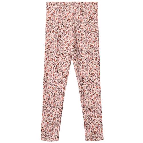 Wheat GOTS Jules Blomstrede Leggings Pale Rose | Lyserød | 104 cm