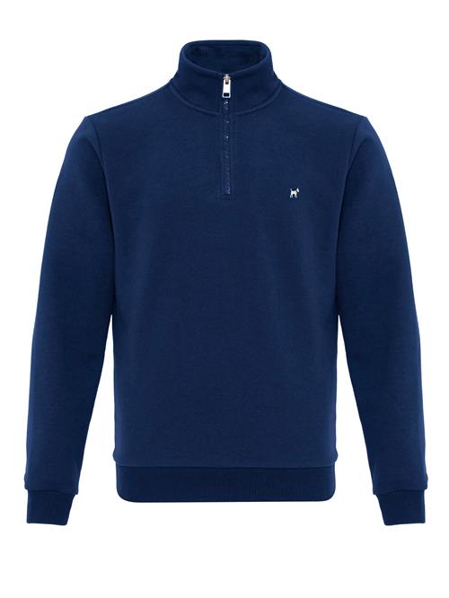 Williot Sweatshirt 'HANS'  navy / mørkeblå / hvid