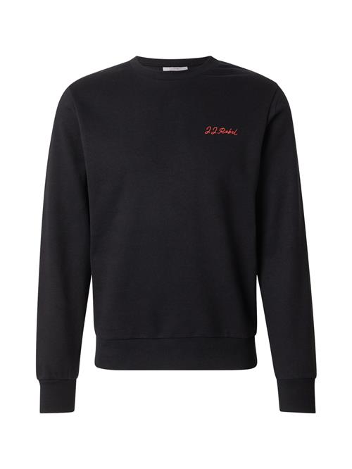 JJ Rebel Sweatshirt 'JREBTHEO'  blodrød / sort / hvid