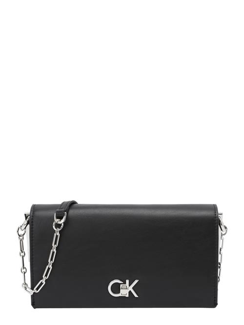 Calvin Klein Skuldertaske  sort / sølv