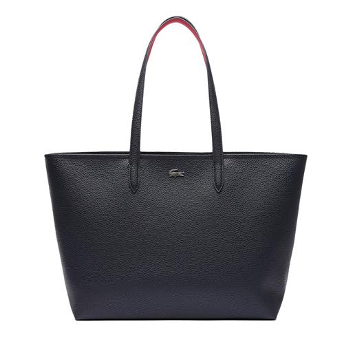 Se LACOSTE Shopper 'Anna'  natblå / grenadine ved About You