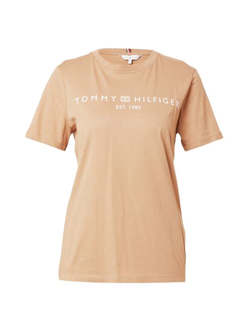 Se TOMMY HILFIGER Shirts  khaki / hvid ved About You