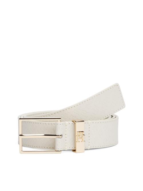 TOMMY HILFIGER Bælte  creme / guld