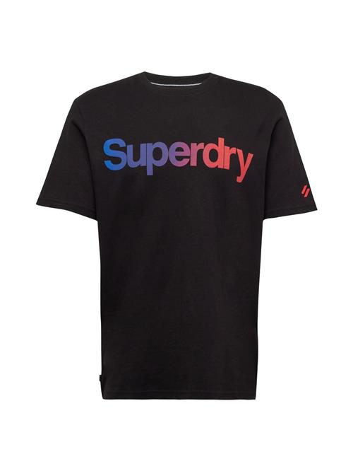 Superdry Bluser & t-shirts  royalblå / violetblå / orangerød / sort