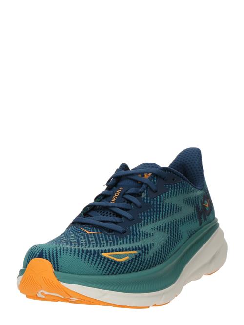 Hoka One One Løbesko 'CLIFTON 9'  mørkeblå / mørkegul / jade / sort