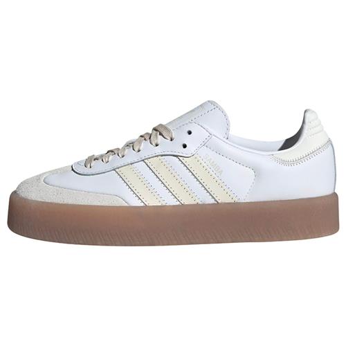 Se ADIDAS ORIGINALS Sneaker low 'Samba'  beige / hvid ved About You