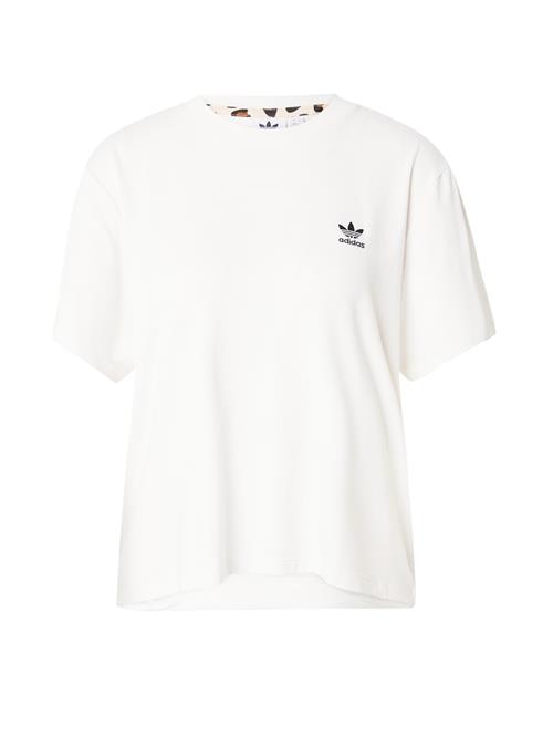 Se ADIDAS ORIGINALS Shirts 'Trefoil'  brun / sort / hvid ved About You