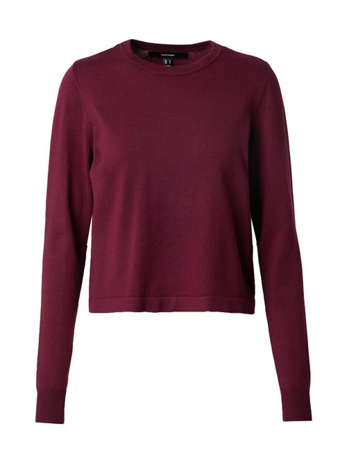 VERO MODA Pullover 'VMSILJE'  vinrød