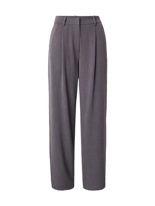 Se VERO MODA Bukser med lægfolder 'VMDINA'  mørkegrå ved About You