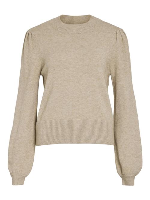 VILA Pullover 'VIRIL'  beige-meleret