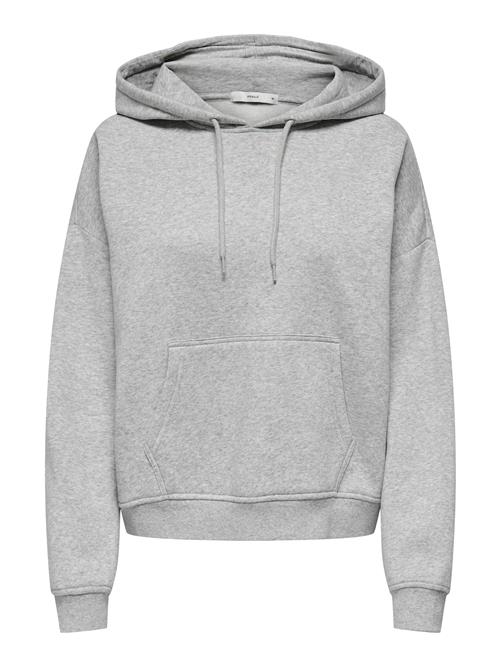 ONLY Sweatshirt  grå-meleret