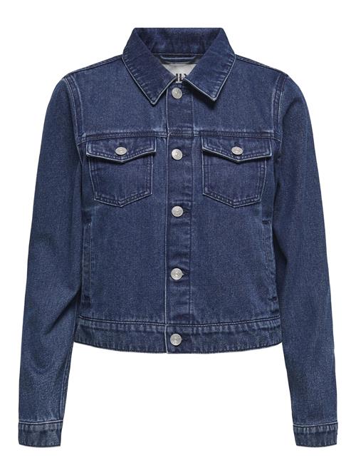 ONLY Overgangsjakke  blue denim