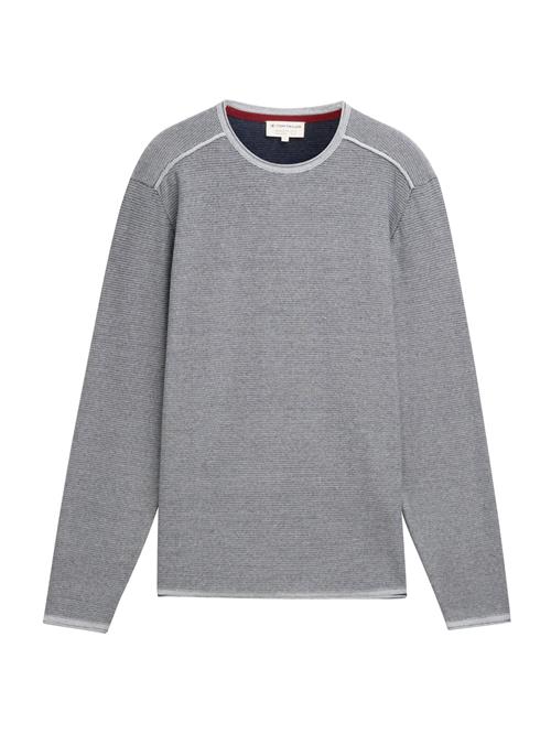 TOM TAILOR Pullover  navy / grå