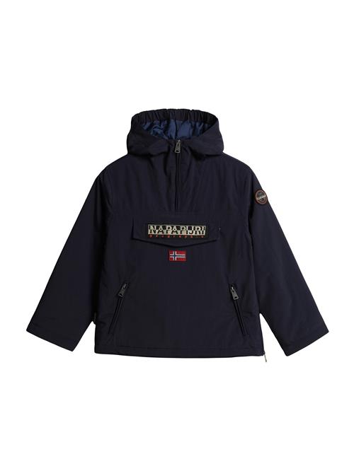 NAPAPIJRI Overgangsjakke 'RAINFOREST'  chamois / navy / rød