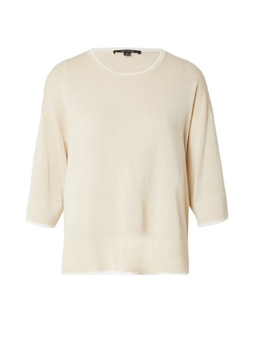 COMMA Pullover  beige / hvid