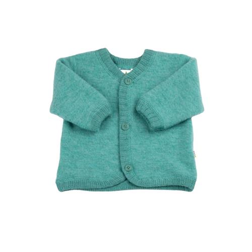 Se Joha Cardigan i Green | Grønn | 80 cm ved Babyshop